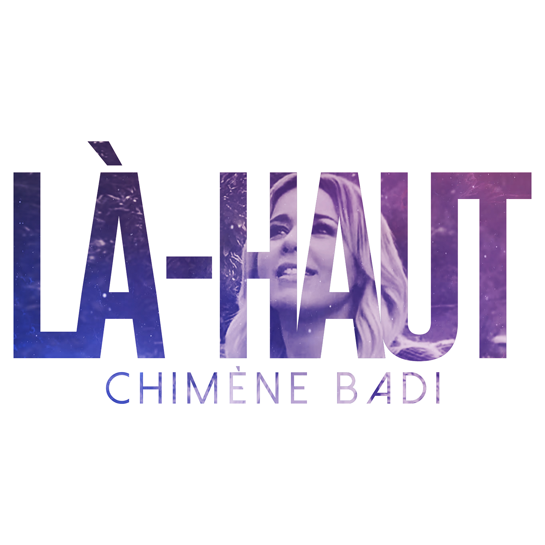 cover album Chimène Badi 2019. Album Là-haut